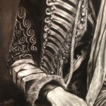 Charcoal work by Kimberly-Lynn Hanson