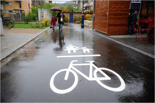 Vauban, Germany - crosswalk