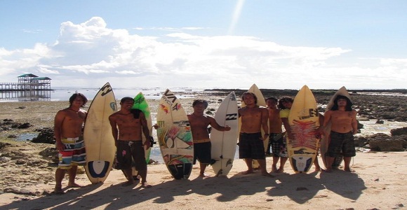 Siargao Island Philippines surfing