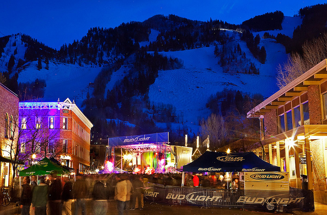 Aspen Snowmass at Night