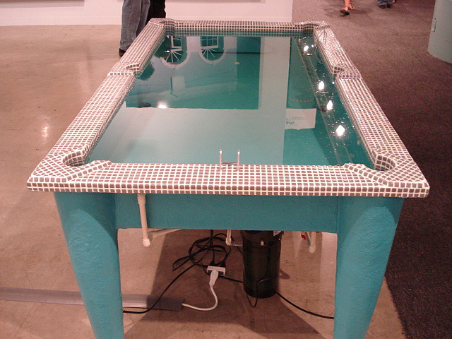 Pool Table Art Basel Miami 2006