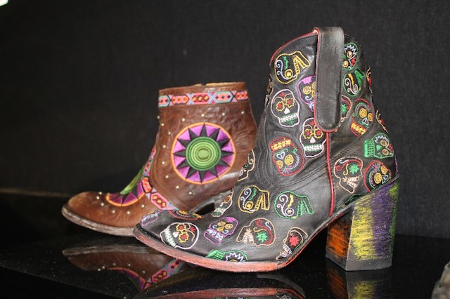 Mexicana Boots with Skulls