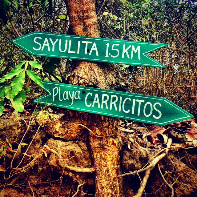 Street Signs Sayulita