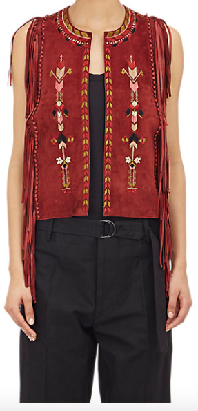 Isabel Marant Fringe Maxime Vest 