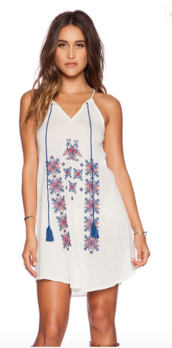 Star Mela Livvy Embroidered Dress